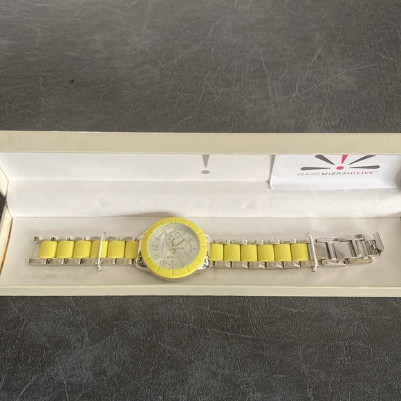 Isaac Mizrahi Live! SoHo soft touch link watch - Picture 5 of 7